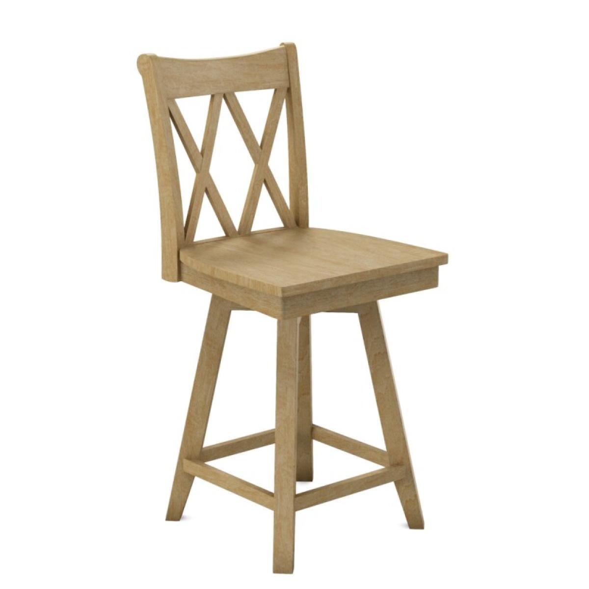 24'' XX Back Swivel Counter Stool - Image 37