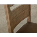 Natural Teca Wooden Chair - Image 6