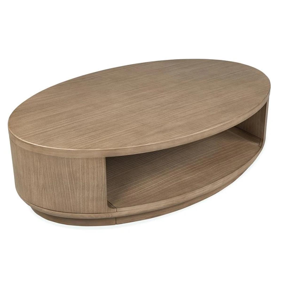 Sanford T6318-47 Oval Cocktail Table w/Casters - Image 7