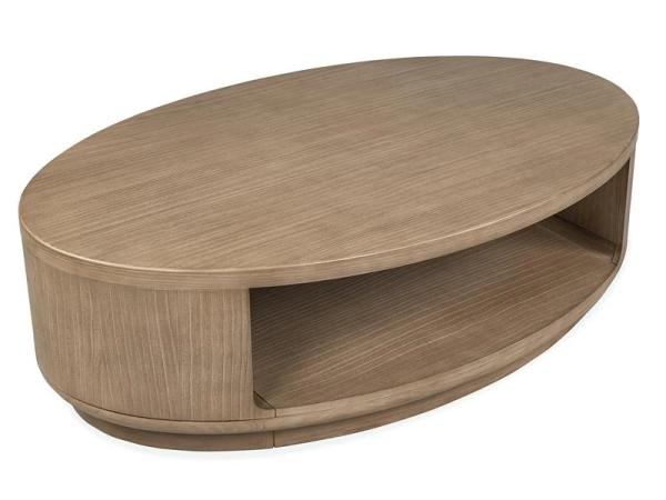 Sanford T6318-47 Oval Cocktail Table w/Casters - Image 7