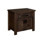 1 Drawer, 2 Door, Nightstand - Dutton - Image 3