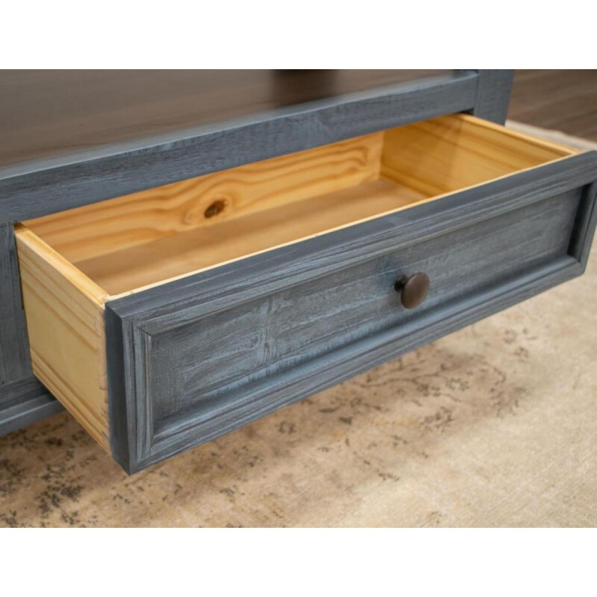 4 Drawer Cocktail Table - Toscana - Image 4