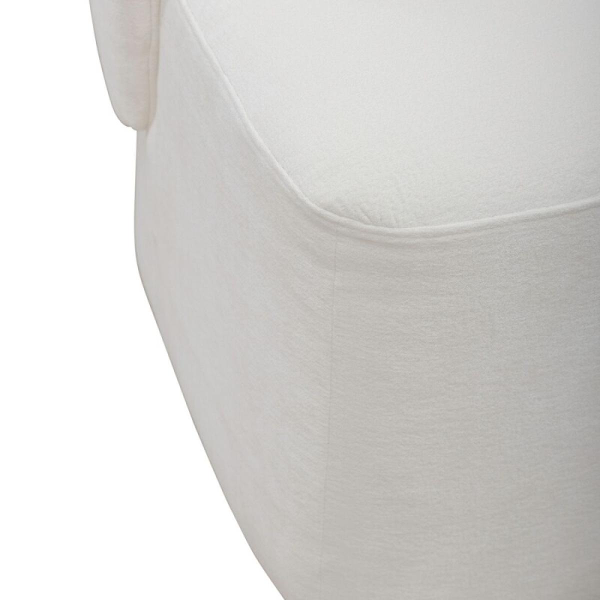 Accent Dining Chair w/ Casters - Ivory - Image 13