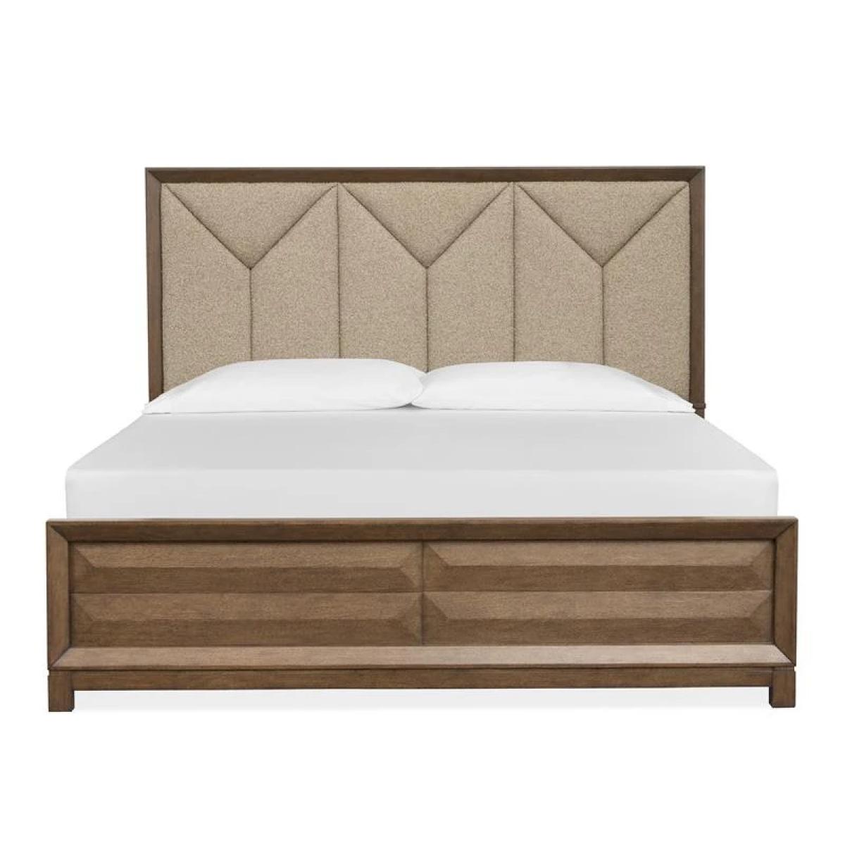 Callisto B6396-75 Complete Cal.King Panel Bed w/Upholstered HB - Image 2