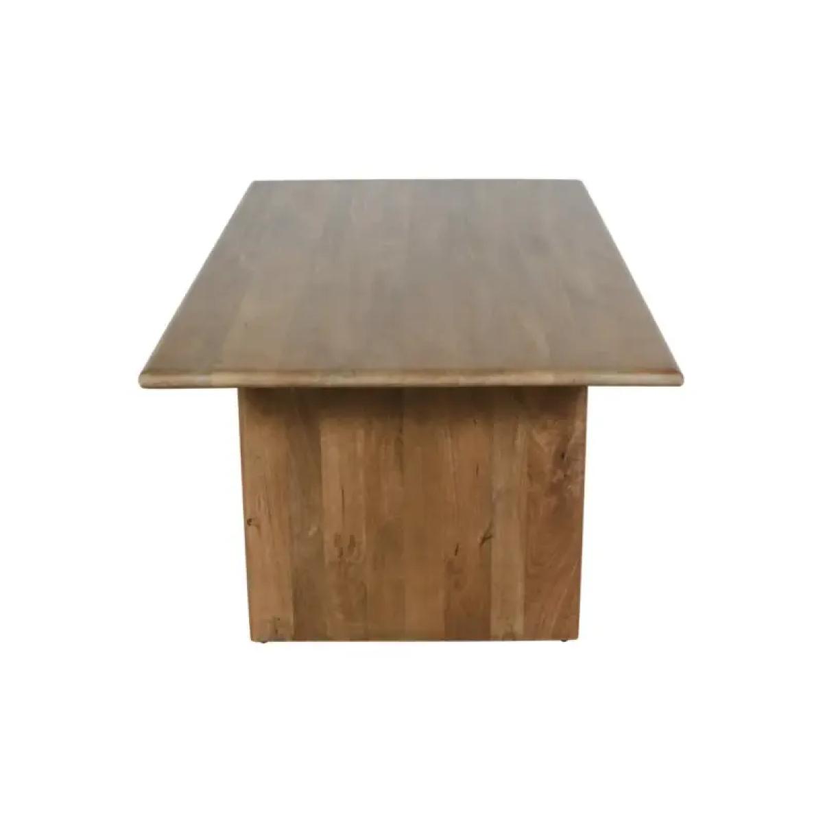 Burke Solid Wood Slab Dining Table - Image 8