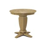 Build Your Own Pedestal Table w/ 36"H Java Gathering Pedestal for Solid Tops - Image 9