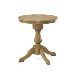 Build Your Own Pedestal Table w/ 30" Round Tabletop w/ Half Bullnose Edge