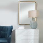 Crofton Large Mirror, Gold - Image 8
