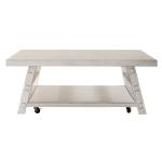 Modern Farmhouse Oversized Square Cocktail Table - Image 4