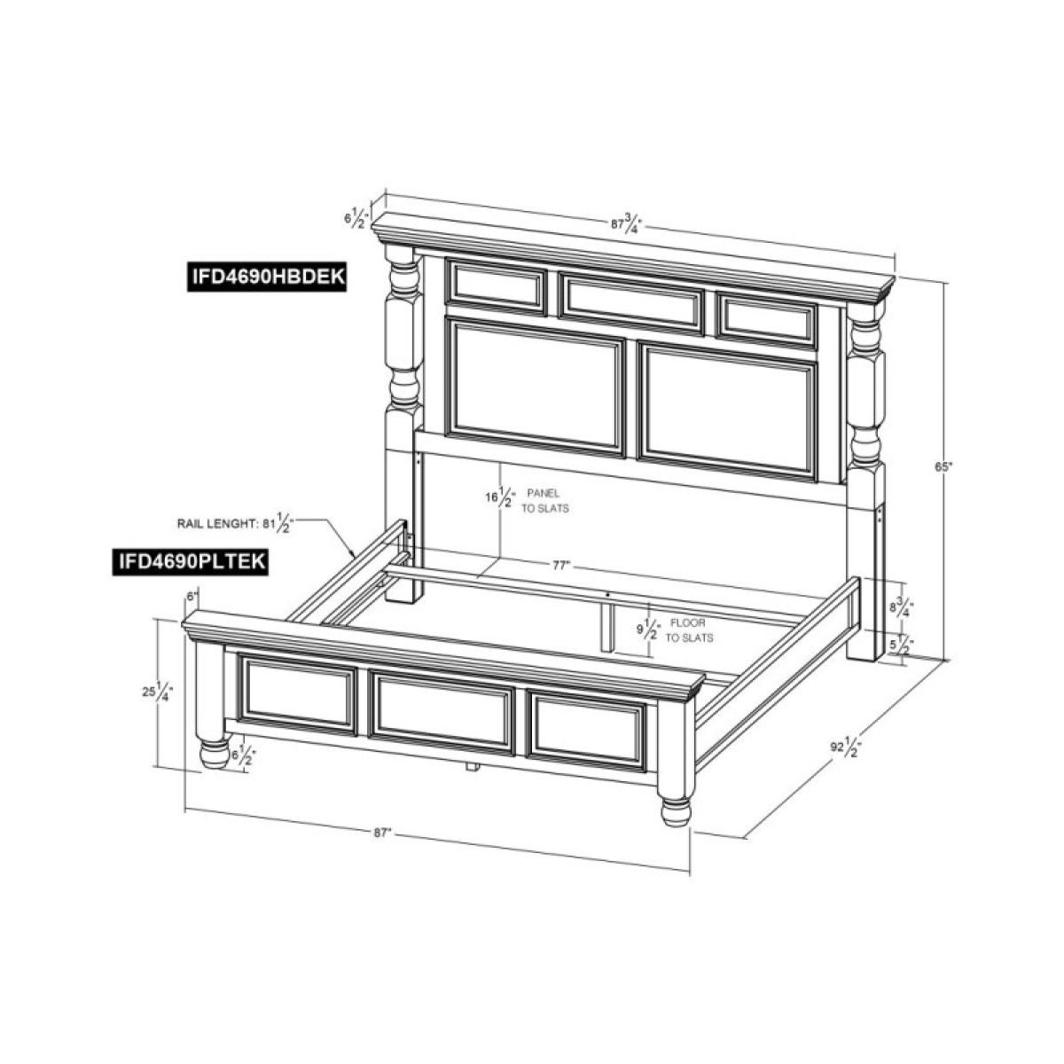 6/6 Low Profile Platform - Stone - Image 7