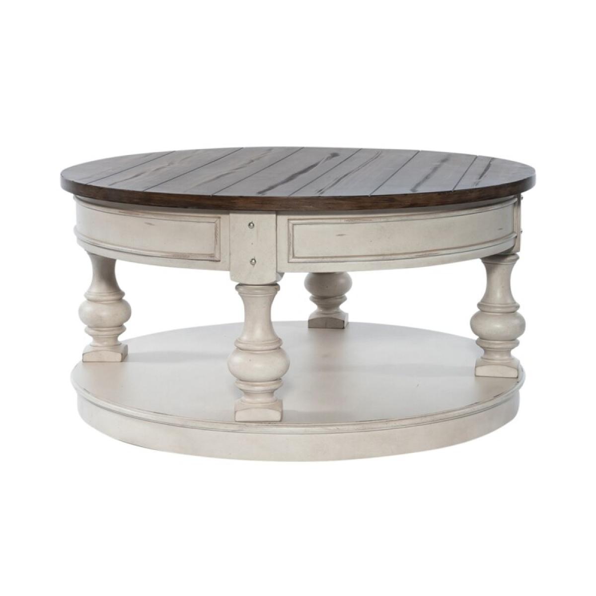 Morgan Creek Round Cocktail Table - Image 3