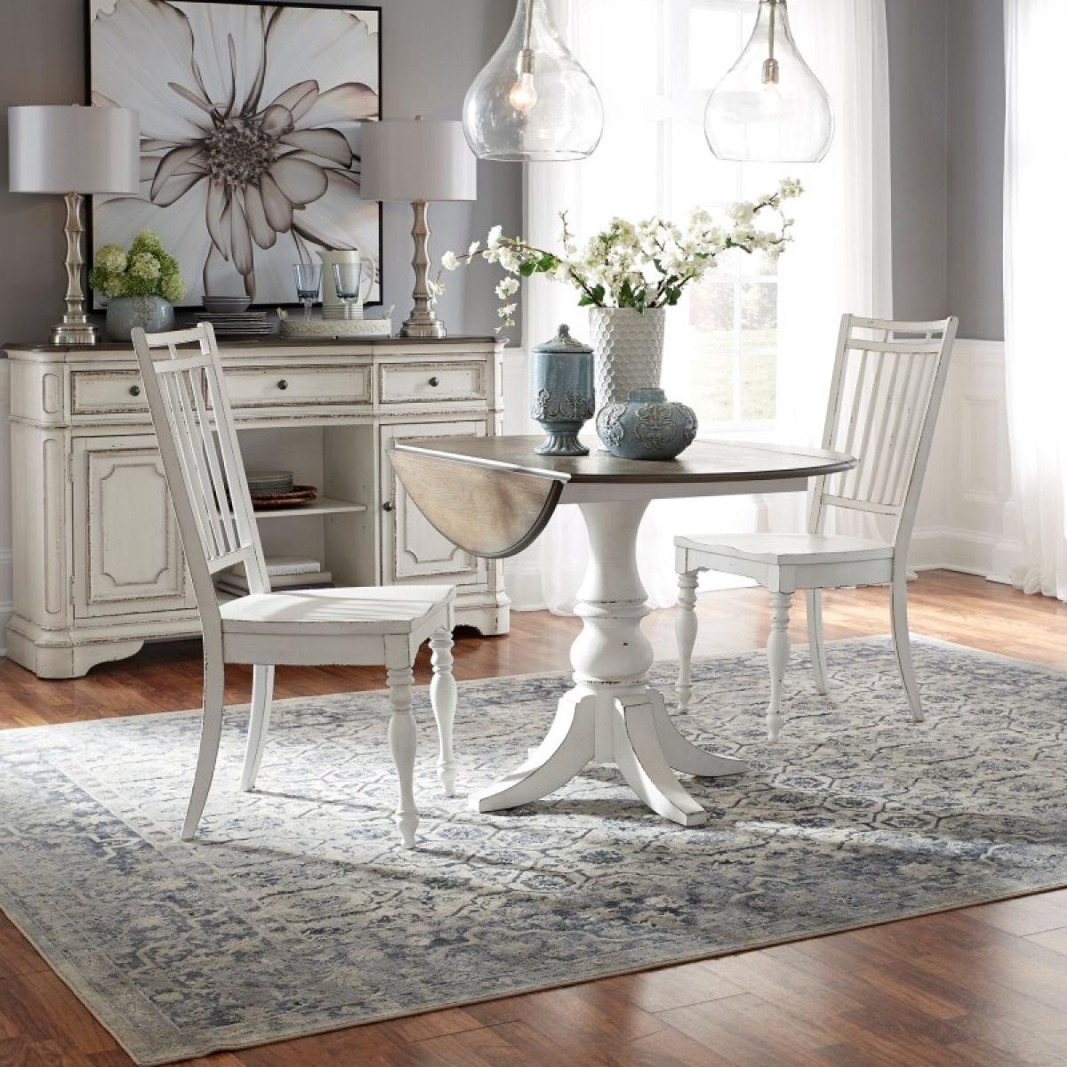 Magnolia Manor Opt 3 Piece Drop Leaf Table Set - Image 2