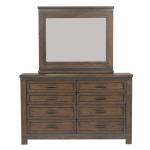 King Bookcase Bed, Dresser & Mirror, Chest - Image 5