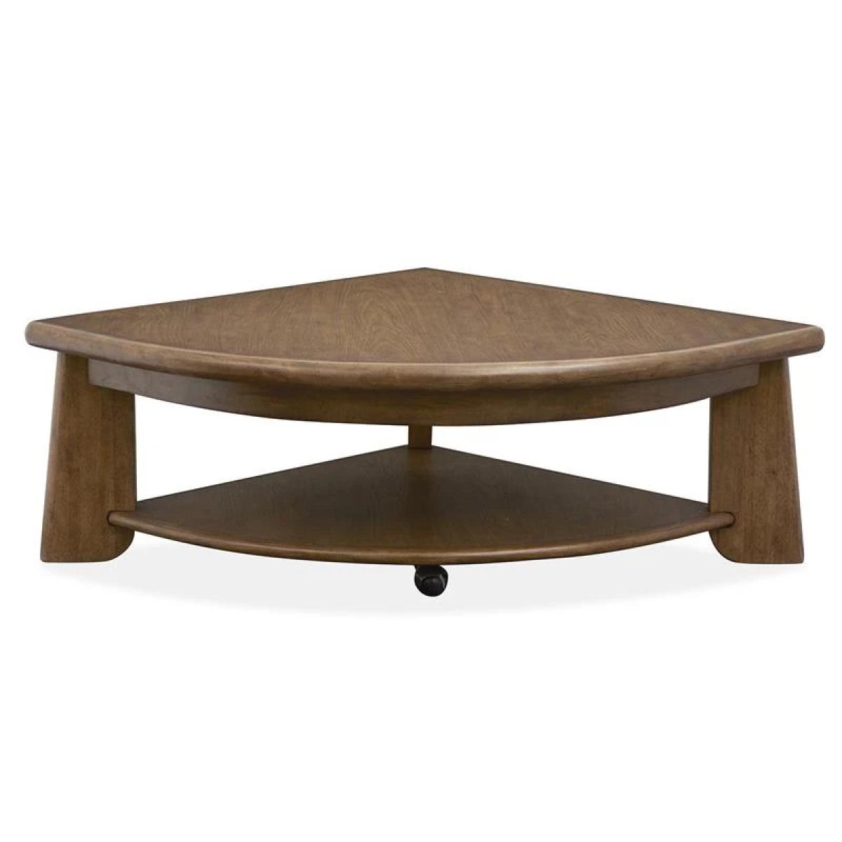 Tanner T6354-65 Pie Shaped Lift Top Cocktail Table w/Casters - Image 11