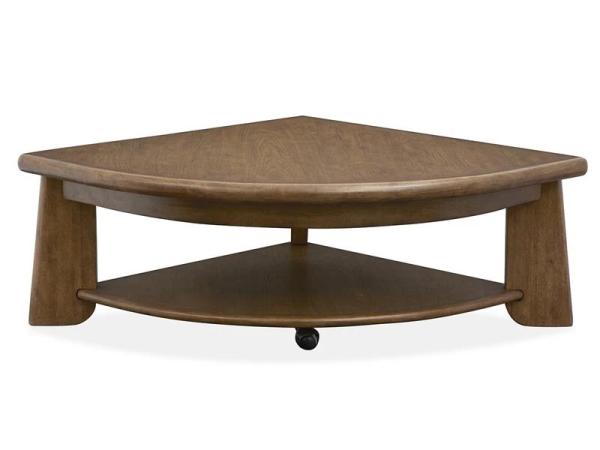 Tanner T6354-65 Pie Shaped Lift Top Cocktail Table w/Casters - Image 11