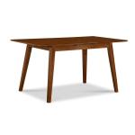 Dining Essentials - Mid-Century Modern Extension Table in Bourbon Oak