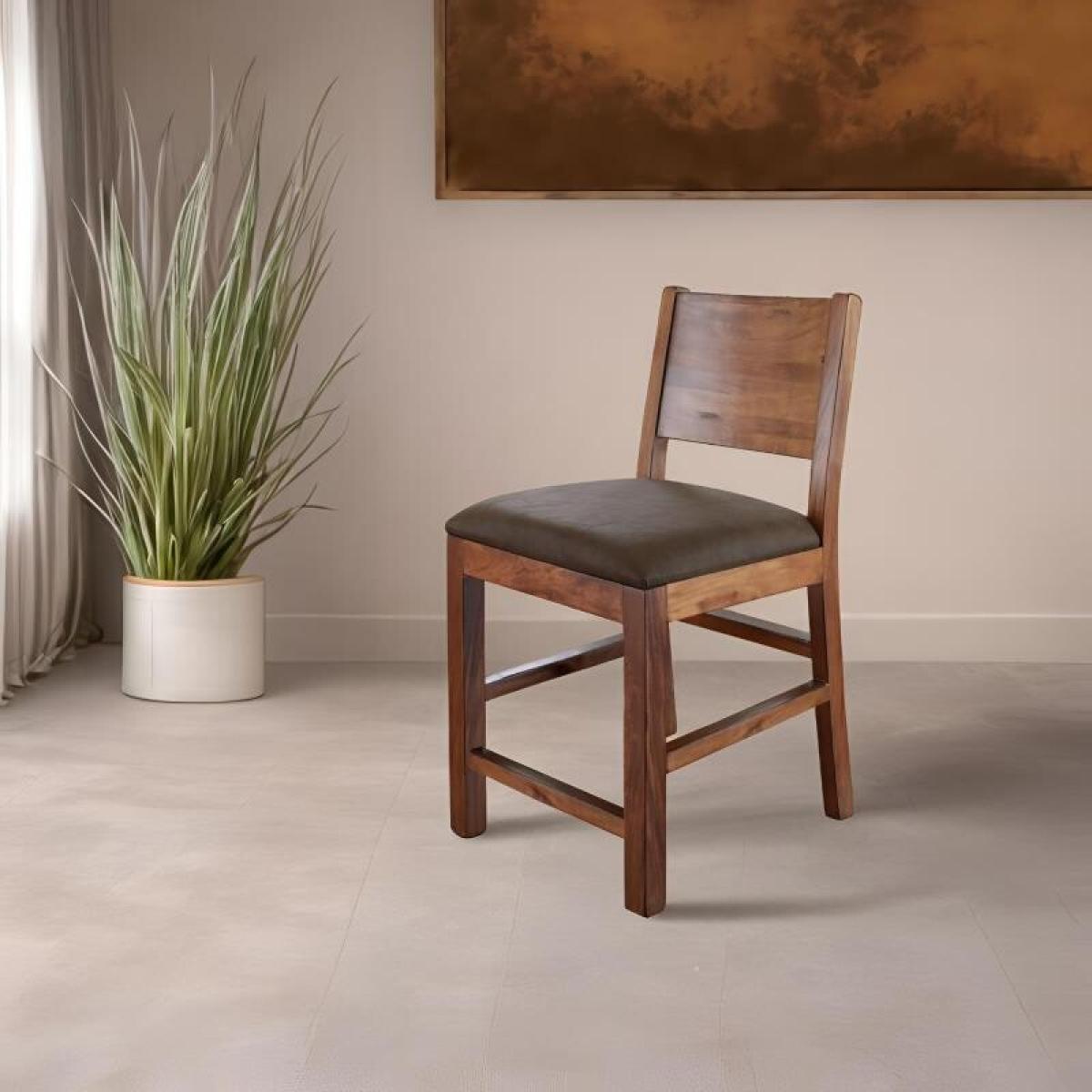 Barstool 24" - Parota - Image 3