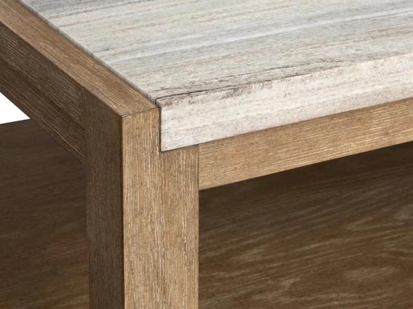 Plum T5768-43 Rectangular Cocktail Table w/Casters - Image 8