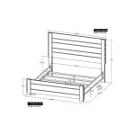 6/6 Eastern King Platform - Merida - Image 4