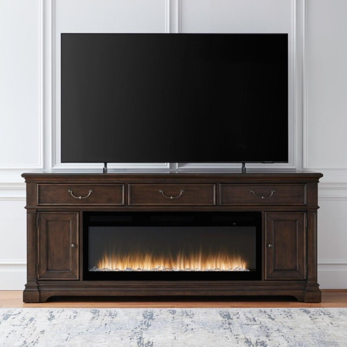 Fireplace TV Consoles 512 84 Inch Console w/ Fire FTS - Image 2