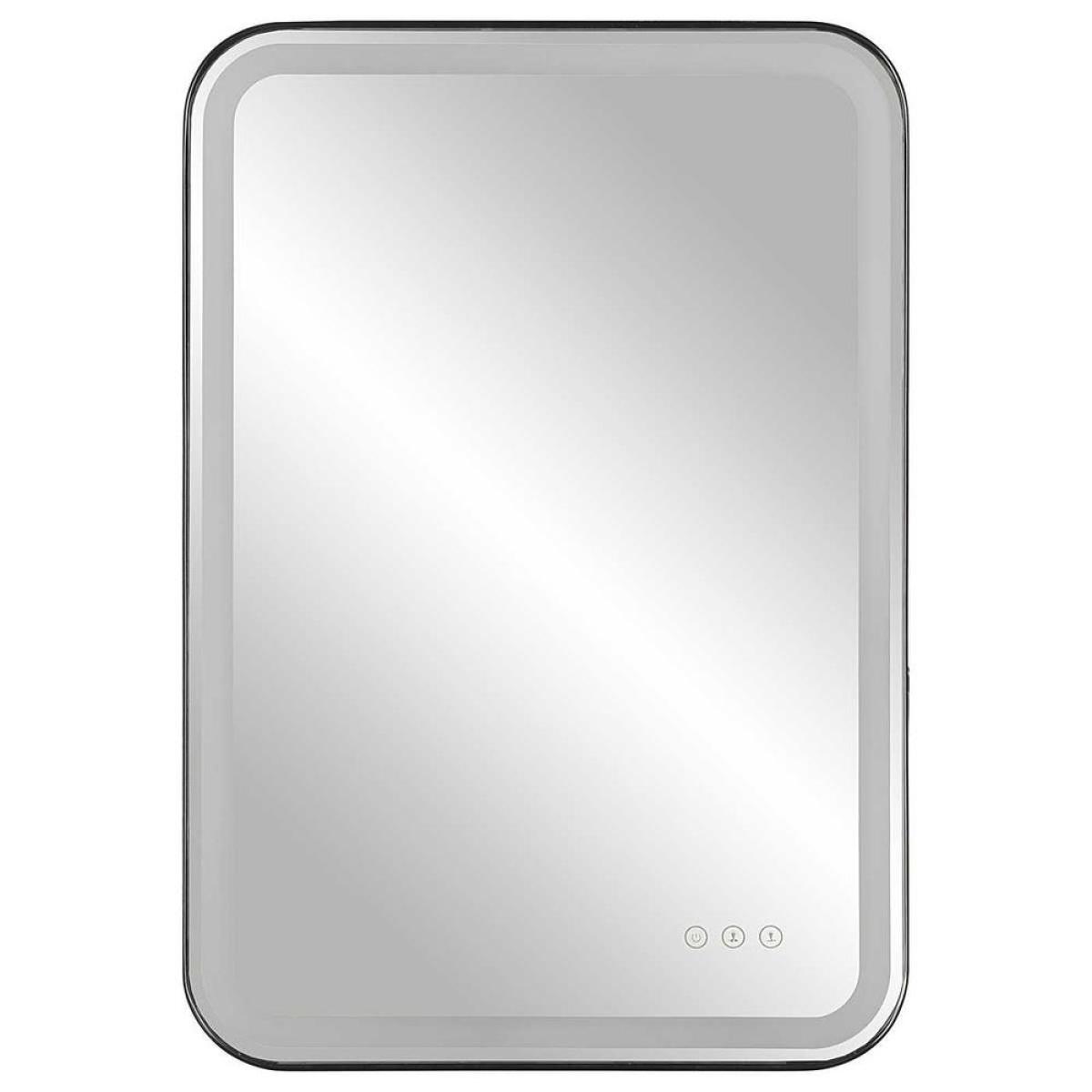 Crofton Lighted Vanity Mirror, Black - Image 6