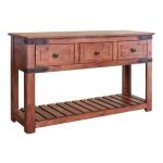 3 Drawer Sofa Table - Parota II