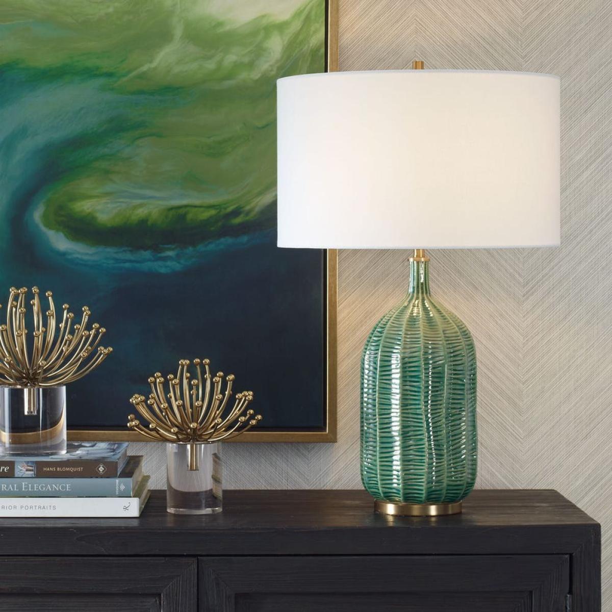 Bixby Green Table Lamp - Image 3