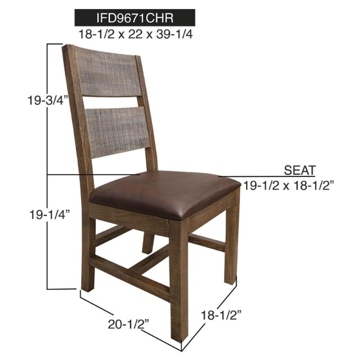 Wooden Chair - Antique - Image 6