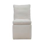 Accent Dining Chair w/ Casters - Ivory - Image 6