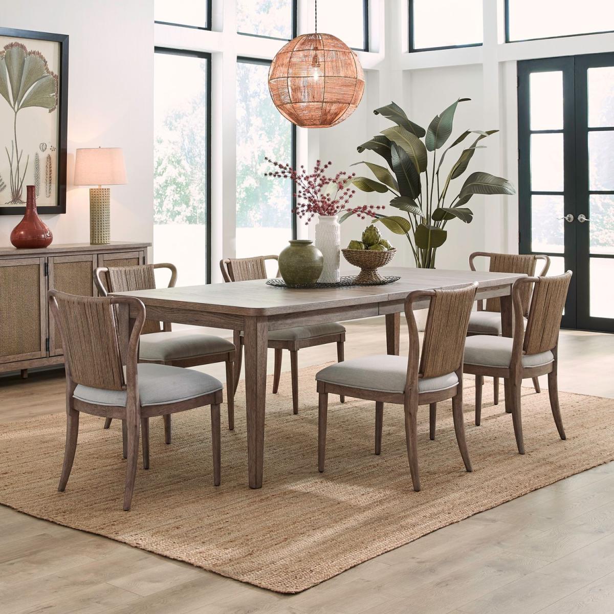 Opt 7 Piece Rectangular Table Set - Image 2