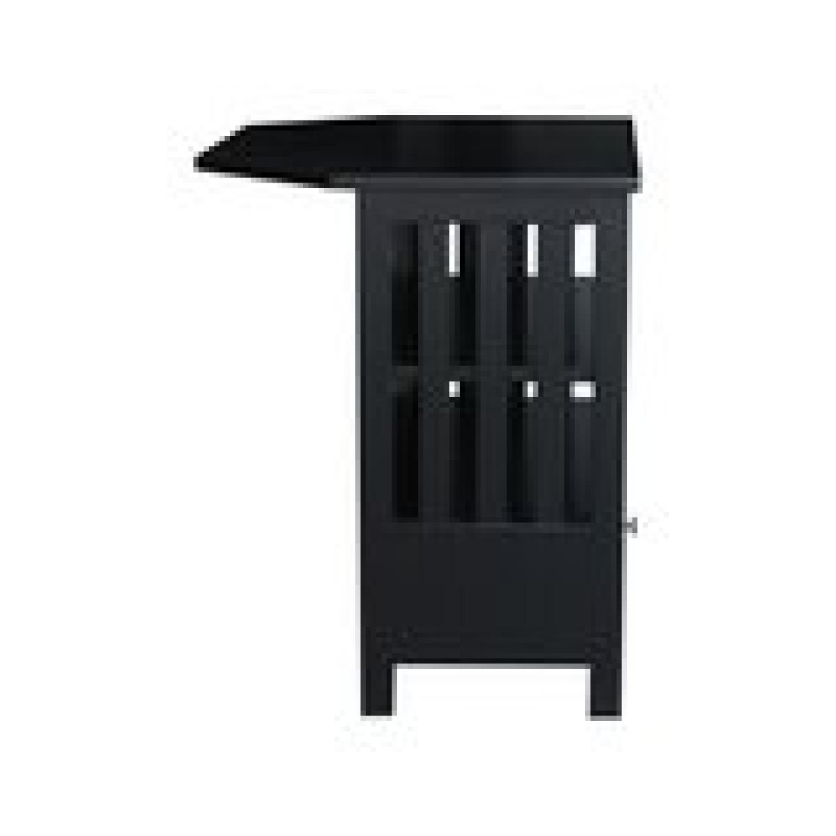 Destinations Collection - Mission Corner TV Stand in Black - Image 10