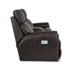 Talladega Power Reclining Loveseat W/ Headrest, Lumbar & Console - Image 4