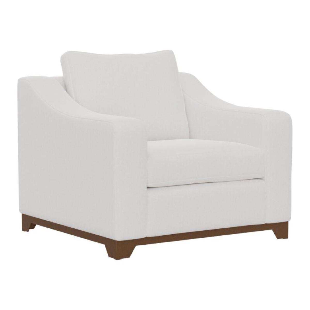 Wooden Frame & Base, Armchair - Natural Parota - Image 2