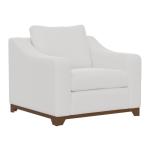 Wooden Frame & Base, Armchair - Natural Parota