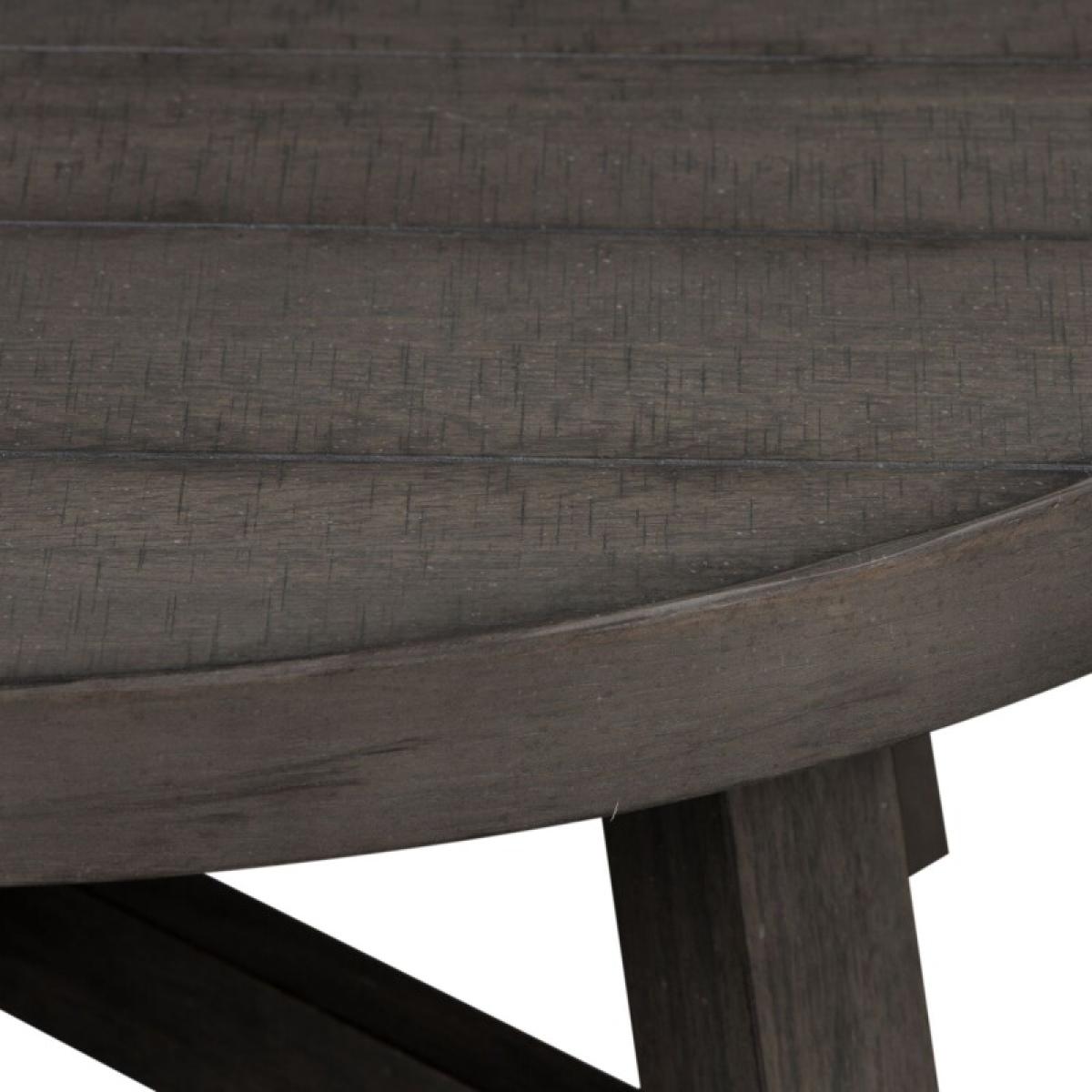 Modern Farmhouse Splay Leg Round Cocktail Table - Image 7