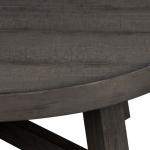 Modern Farmhouse Splay Leg Round Cocktail Table - Image 7