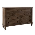 Americana Farmhouse 9 Drawer Dresser - Image 3