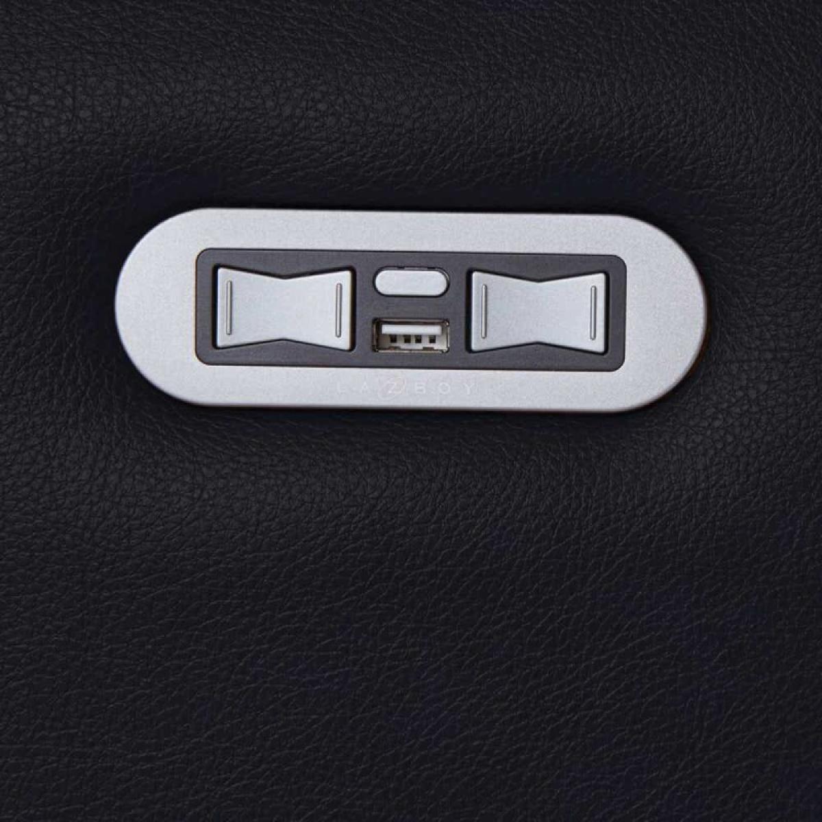 Hudson Power Loveseat W/ Power Headrest - Image 11