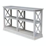 Home Accents - Long Sofa Table in Taupe Gray
