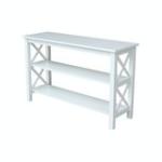 Home Accents - Sofa Table in White - Image 5