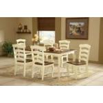 Country French Ladderback Chair - Image 4