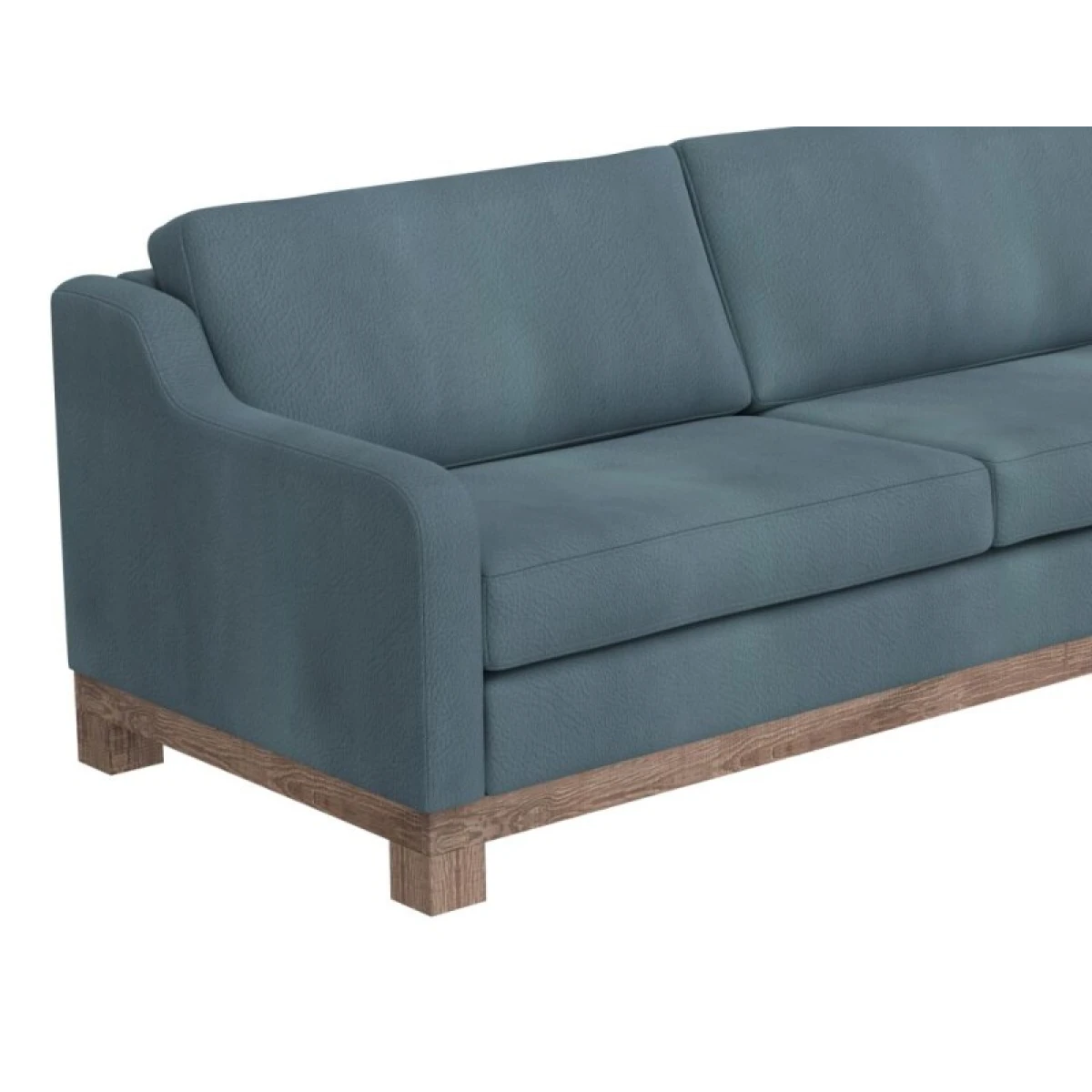Samba Wooden Frame & Base, Two-Cushion Sofa - Image 6