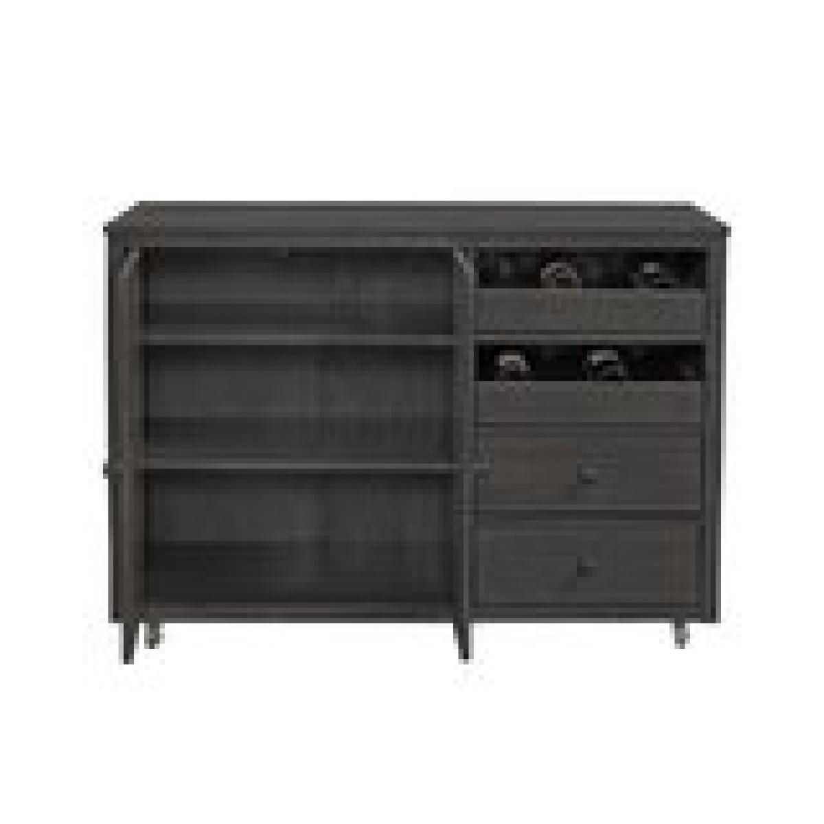 SoMa - Wine and Storage Cabinet in Coal - Image 8