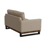 Metal & Wood Base, Loveseat - Blackburn - Image 4