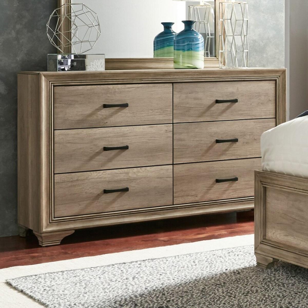 Sun Valley 6 Drawer Dresser - Image 2