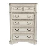 King Panel Bed, Dresser & Mirror, Chest, Night Stand - Image 6