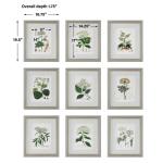 Antique Botanicals Framed Prints, S/9 - Image 8