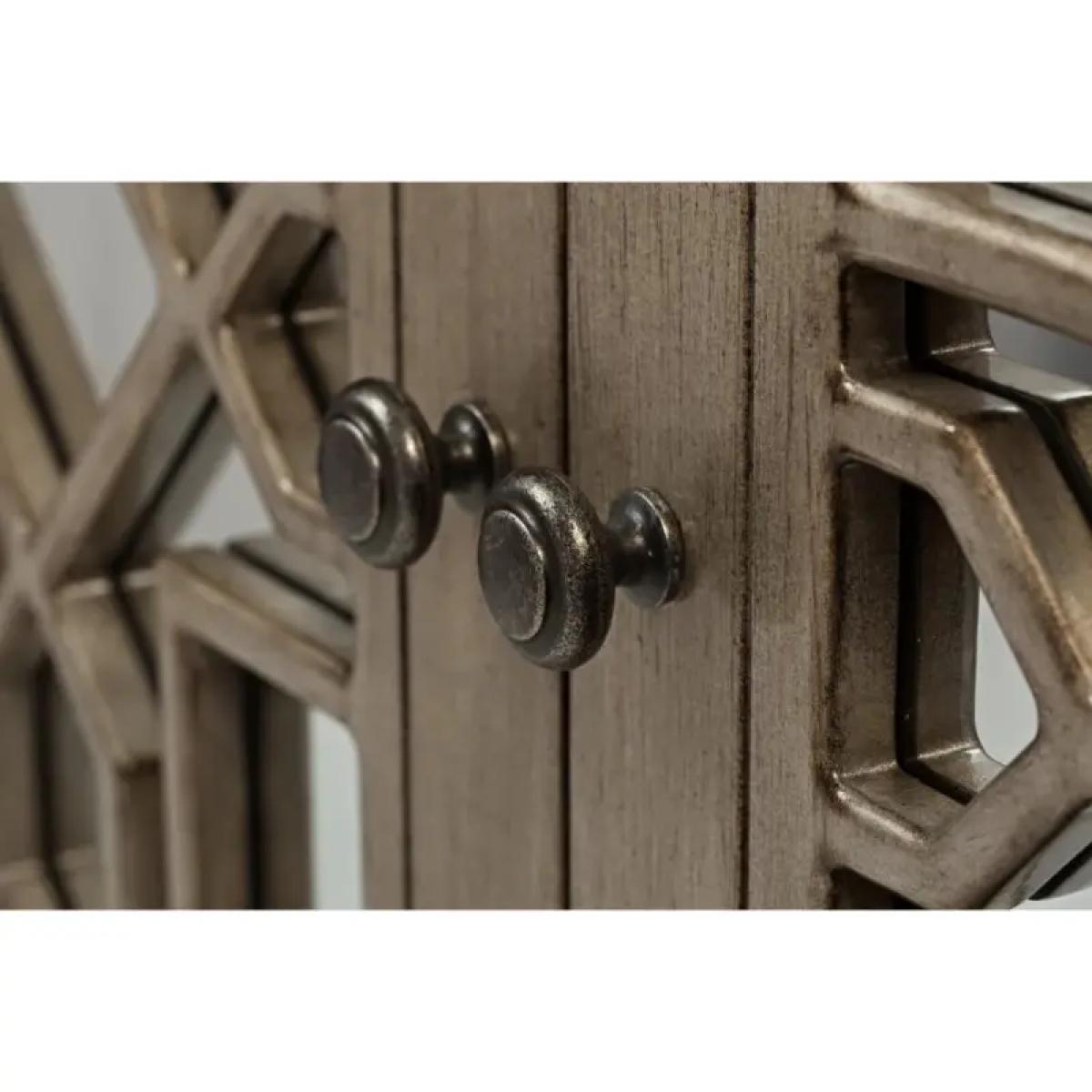 Casa Bella 3 Door Mirrored Cabinet - Image 7