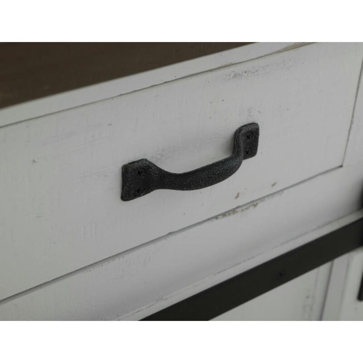 3 Drawer 2 Sliding Doors 4 Mesh Doors Wood Island - Pueblo - Image 10