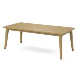 Mid Century Moden Solid Table w/ Flared Legs - Image 8